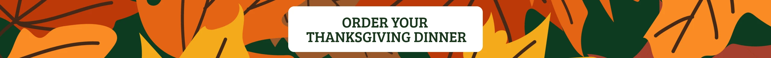 Order Thanksgicing dinner